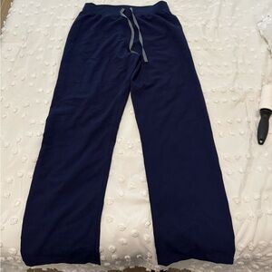 Figs Livingston Scrub Pants Women’s Size Large Navy